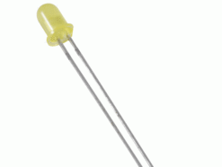 LED 3MM AMARILLO DIFUSO 200mcd/30° 591nm(10u)