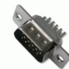 CONECTOR VGA MACHO 15 PINES P/SOLDAR