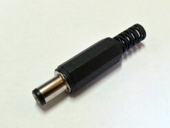 CONECTOR PLUG DC 2.1/5.5mm LARGO 10mm