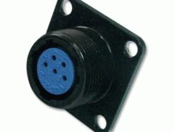 CONECTOR CIRCULAR PANEL 5PIN HEMBRA 5A POR PIN.