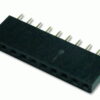SOCKET PCB 1x10 2.54mm ALTO 9mm (10u)