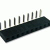 SOCKET PCB 10*1 2.54mm EN ANGULO.