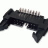 CONECTOR IDC PCB 16P C/GANCH 90º