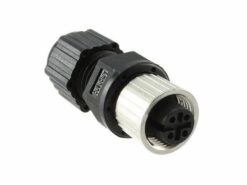 CONECTOR M12 4T IP68 HEMBRA CABLE PLAST.