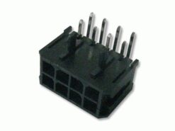 CONECTOR MACHO PCB 90º 8T, PASO 3mm
