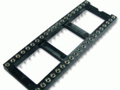 BASE DIP40/0.6" PIN TORNEADO