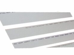 CABLE PLANO GRIS 16 VIAS 1.27mm AWG28. 1 metro.