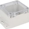CAJA GRIS IP65 82*80*40mm POLICARBONATO