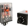 RELE DPDT 10A 220VAC BASE 8 PINES,