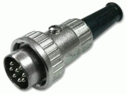 CONECTOR DIN 8 VIAS PLUG PARA SOLDAR,