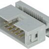 CONECTOR IDC 10T MACHO PARA CABLE PLANO 1.27mm
