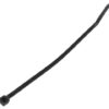 AMARRA NEGRA 3*100mm LAZO 22mm UV (25u)