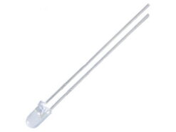 LED 3mm BLANCO 9500K 11000mcd 30° 2.6-3.6V 20mA (10u)