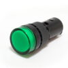 INDICADOR LED 12VDC/AC 22mm VERDE