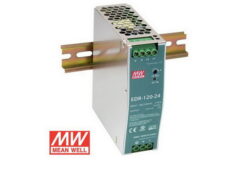 FUENTE DE PODER P/RIEL DIN 120W 24V 5A Eff 87.5%
