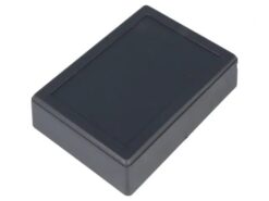 CAJA ABS 109x79x31mm NEGRA MULTIUSO