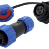 CONECTOR CIRCULAR 3T 5A IP67 PAR MACHO/HEMBRA