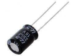 COND. ELETROLITICO 330UF 16VDC 20% 105°C 8*11,5mm (10u)