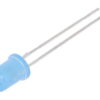 LED 5mm AZUL DIFUSO 375mcd 60° 470nm (10u)