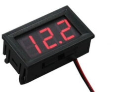 MOD VOLTMETRO DIG 5-120V ROJO 14,2mm