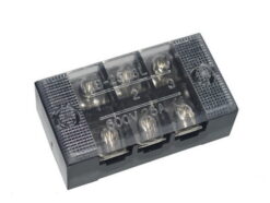 REGLETA 2x3T 10mm PANEL 25A 600V