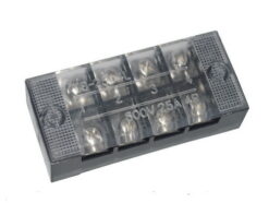REGLETA 2x4T 10mm PANEL 25A 600v