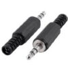 PLUG 3.5mm STEREO PLASTICO