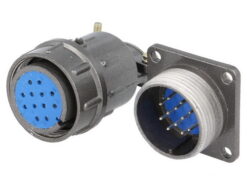 CONECTOR CIRCULAR 12T 5A PAR MACHO/HEMBRA